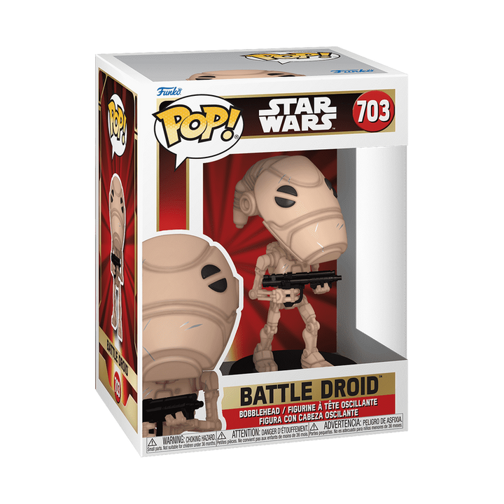 Curly's Funko source-backed package primary - Funko POP! - Star Wars - Battle Droid [MED-128-8195230826662:official_funko_76016_boxed_image]