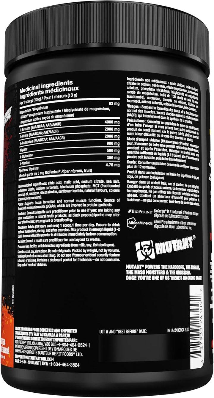 Mutant Hardcore BCAA - 30 Servings