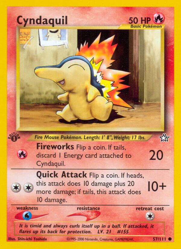 Cyndaquil (57) #57 — Neo Genesis [DMG]