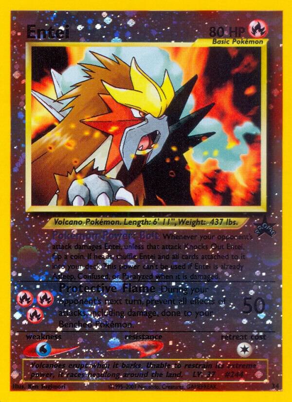 Entei #34/53 — WoTC Promo [DMG]