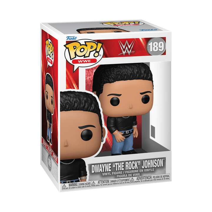 Pop! Dwayne "The Rock" Johnson - boxed package