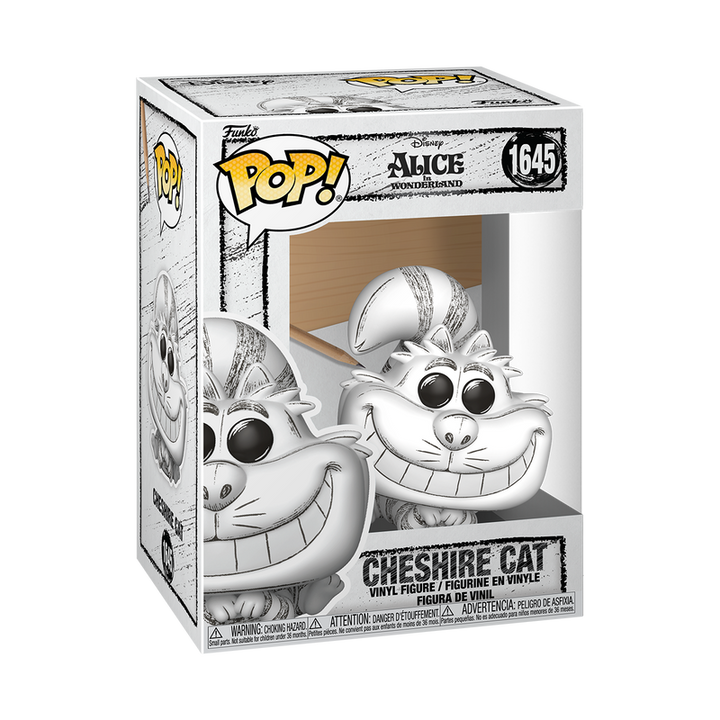 Pop! Cheshire Cat (Sketched Deco) - boxed package