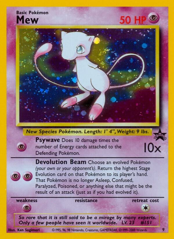 Mew (9) #09/53 — WoTC Promo [LP]
