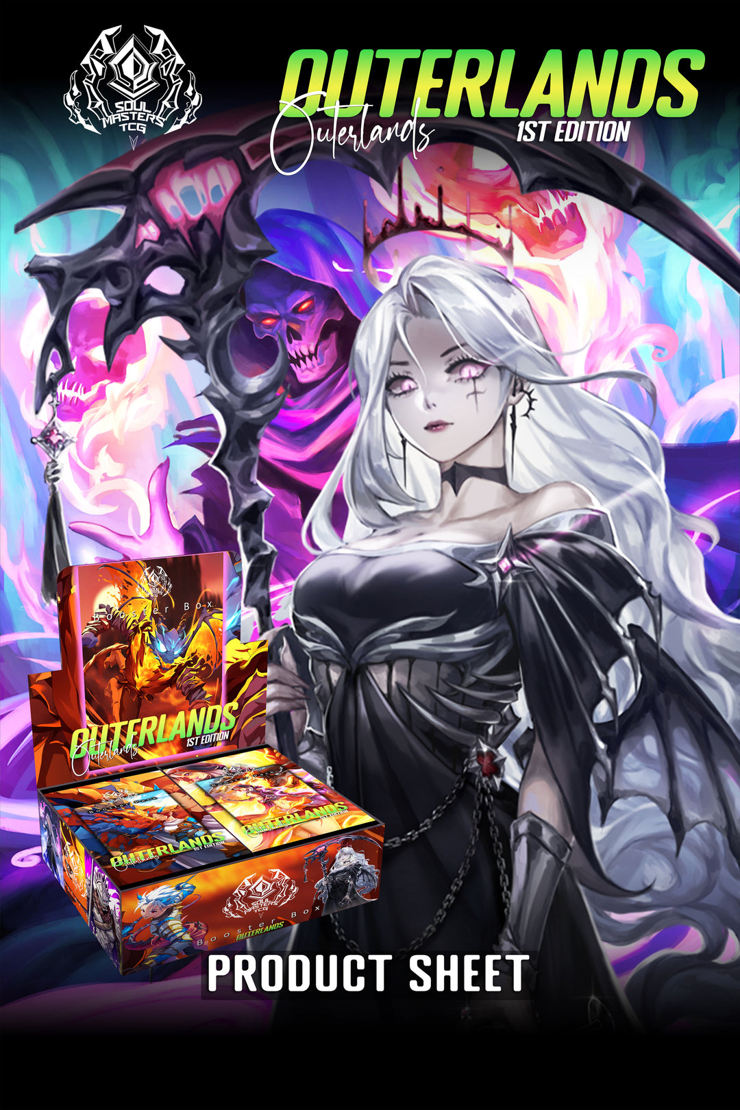 Soul Masters TCG Outerlands 1st Edition Booster Pack