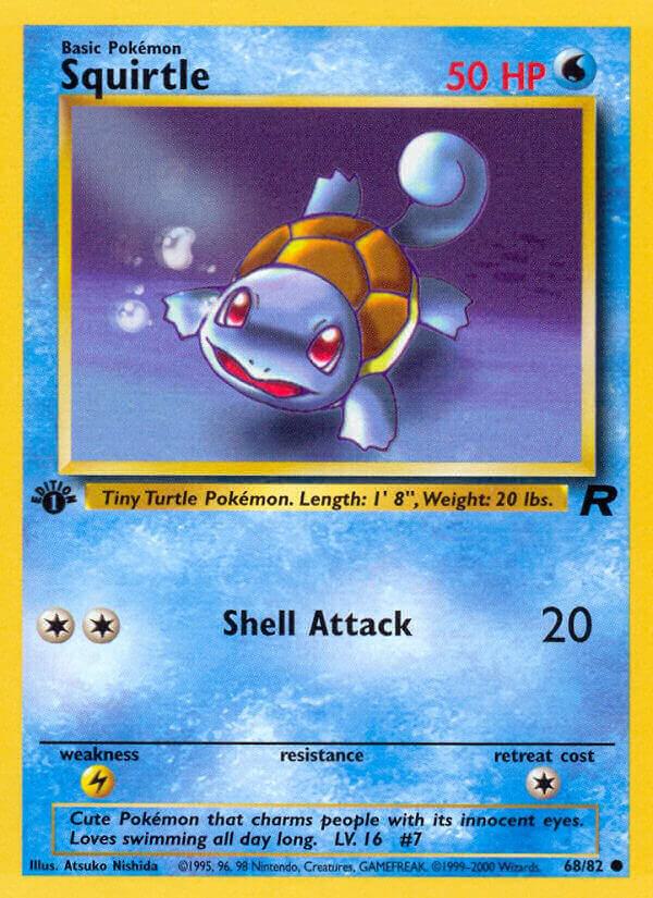 Squirtle #68 — Team Rocket [MP]