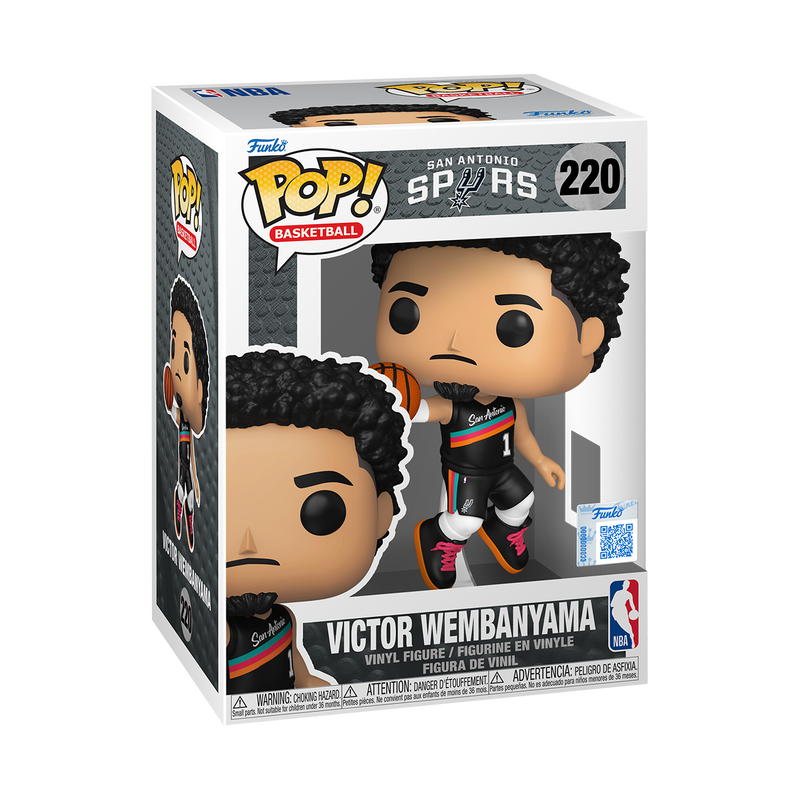 Pop! Victor Wembanyama (City Edition Uniform) - boxed package
