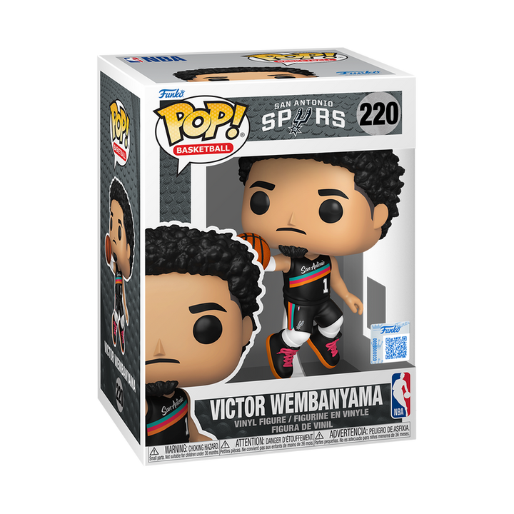 Pop! Victor Wembanyama (City Edition Uniform) - boxed package