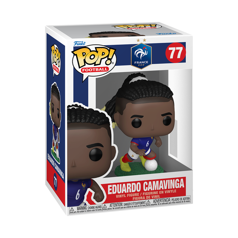 Pop! Eduardo Camavinga - boxed package