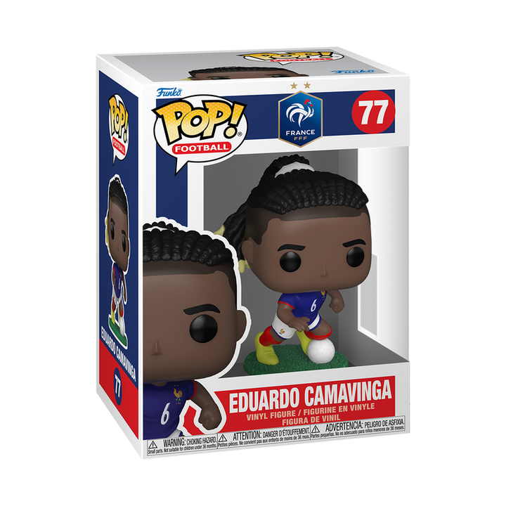 Pop! Eduardo Camavinga - boxed package