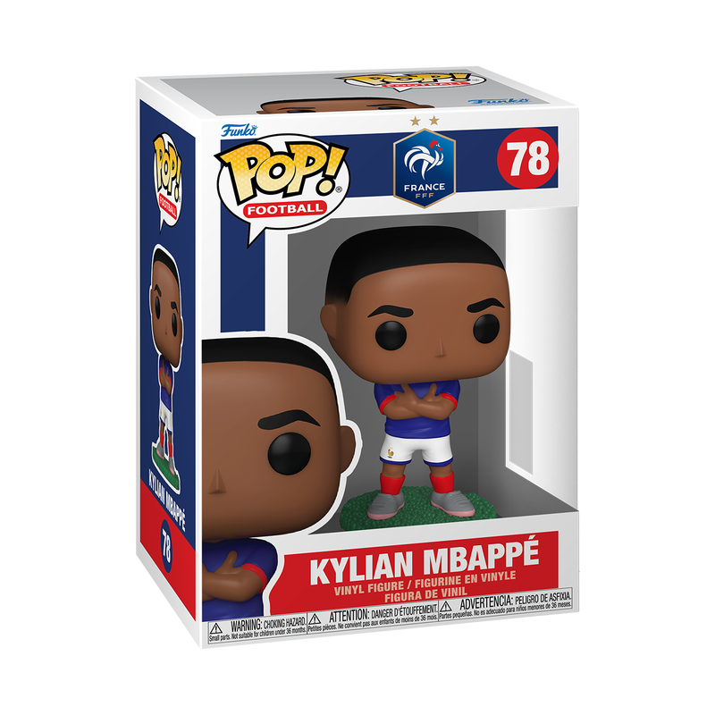 Pop! Kylian Mbappe - boxed package