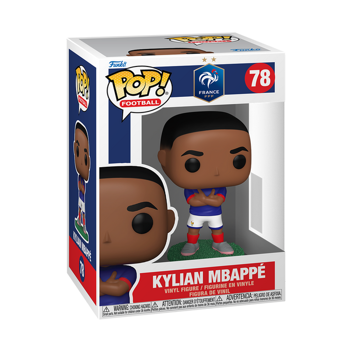 Pop! Kylian Mbappe - boxed package