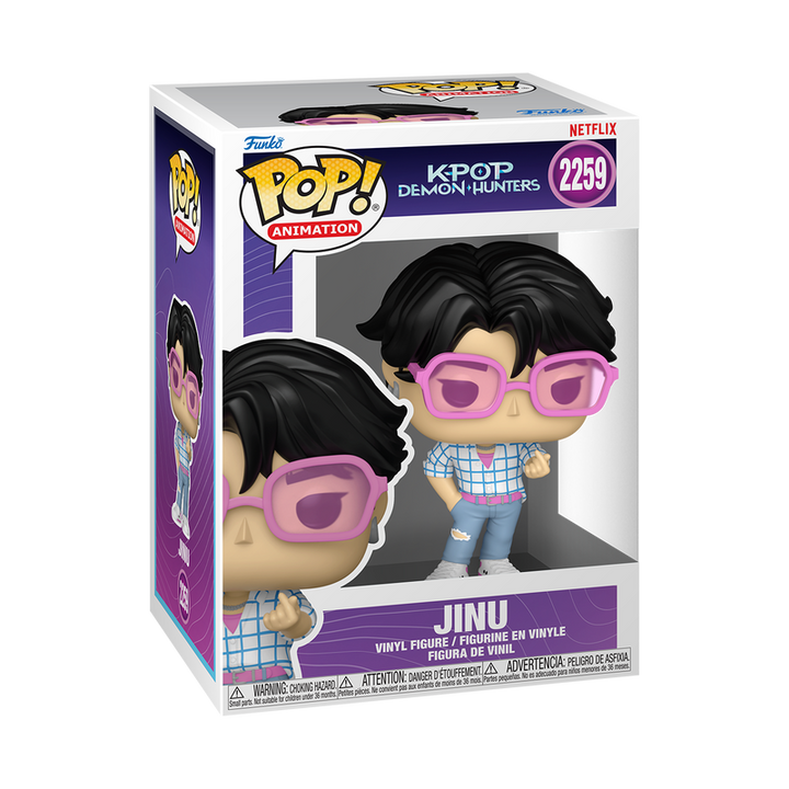 Curly's Funko source-backed package primary - Funko Pop! KPOP Demon Hunters Jinu [MED-004-15272760148134:src_funko_official_boxed_image]
