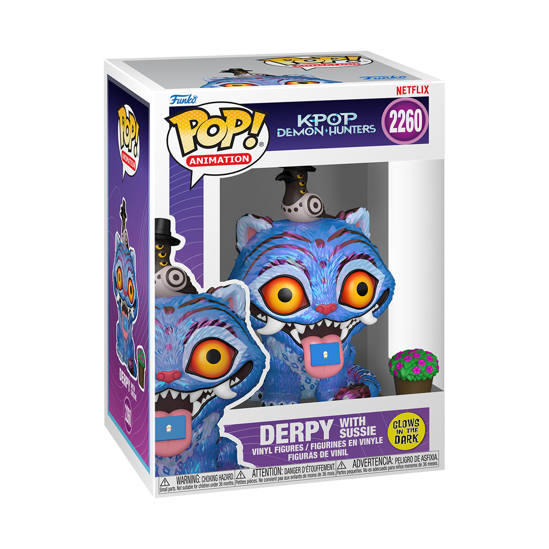 Curly's Funko source-backed package primary - Funko Pop! KPOP Demon Hunters Derpy with Sussie [MED-003-15272768143526:official_funko_boxed_image]