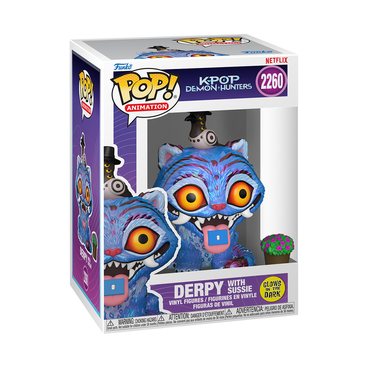 Curly's Funko source-backed package primary - Funko Pop! KPOP Demon Hunters Derpy with Sussie [MED-003-15272768143526:official_funko_boxed_image]