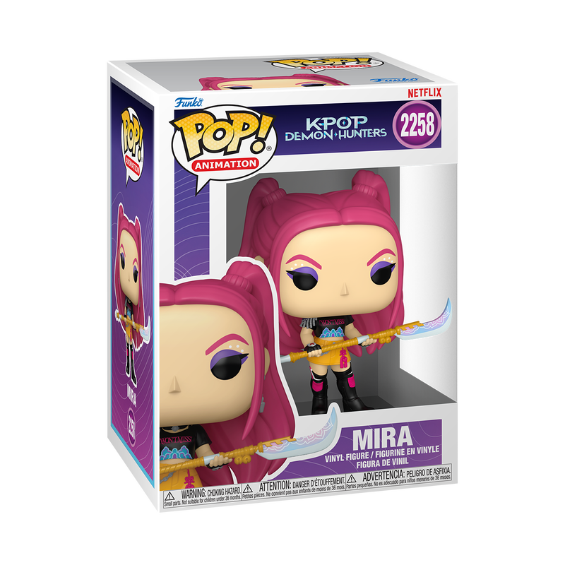 Curly's Funko source-backed package primary - Funko Pop! KPOP Demon Hunters Mira [MED-005-15272770535590:official_funko_boxed_image]