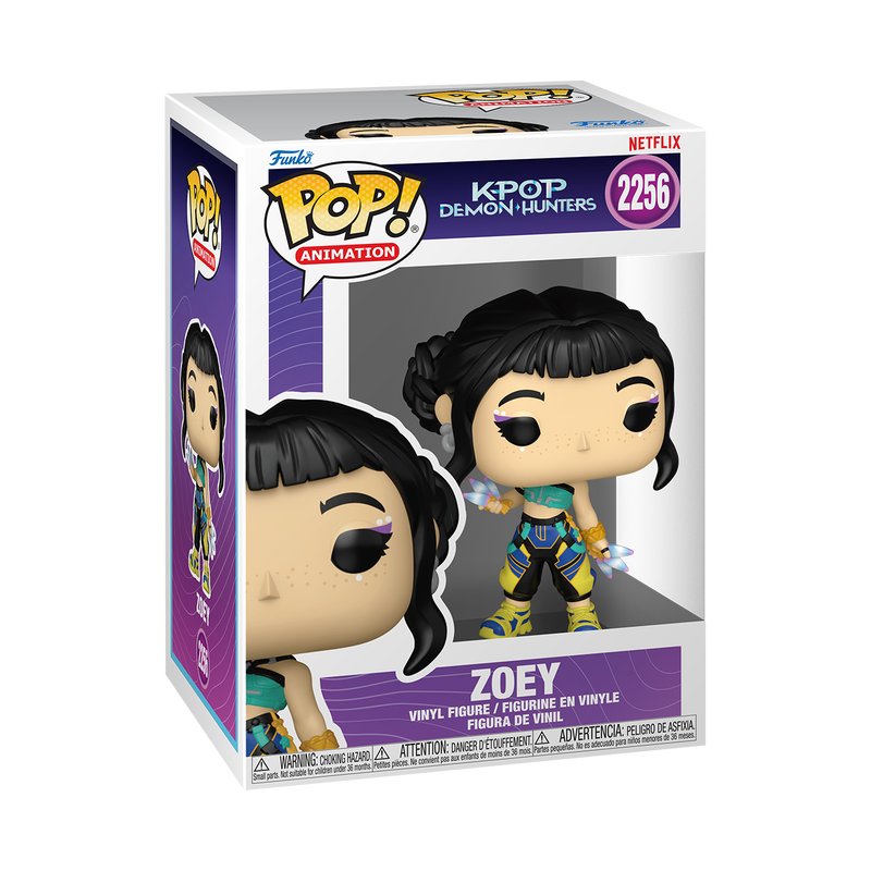 Curly's Funko source-backed package primary - Funko Pop! KPOP Demon Hunters Zoey [MED-007-15272773189798:official_funko_95267_boxed_image]