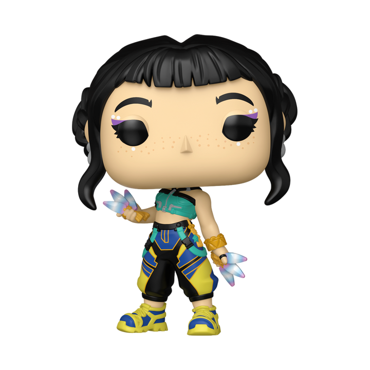 Curly's Funko source-backed figure secondary - Funko Pop! KPOP Demon Hunters Zoey [MED-007-15272773189798:official_funko_95267_figure_image]