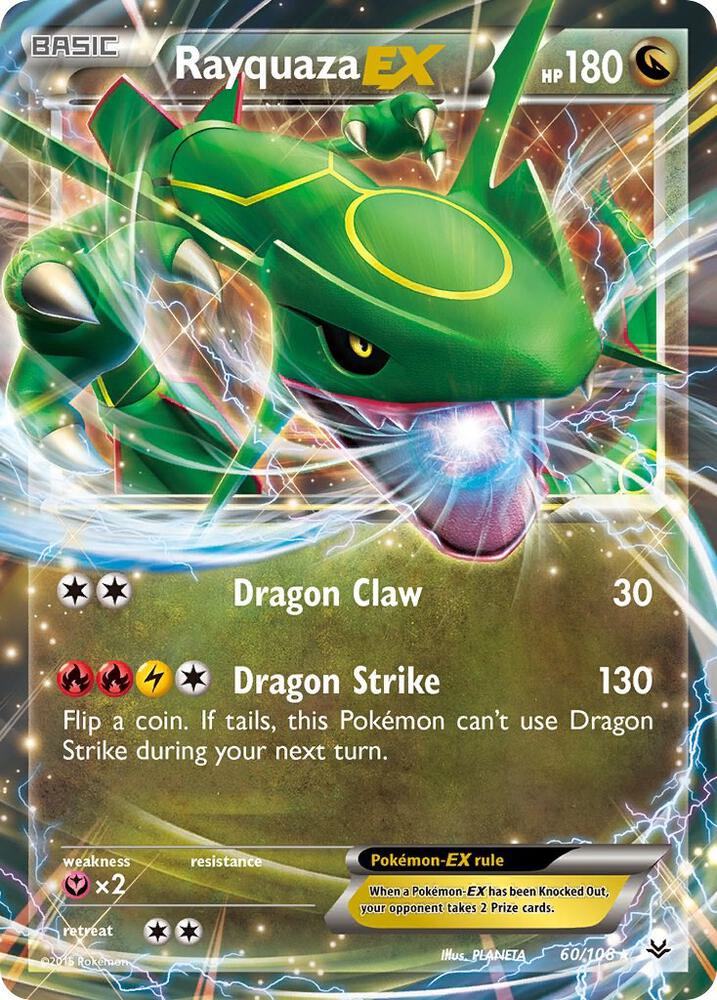 Rayquaza EX (60) #60 — Roaring Skies [HP]