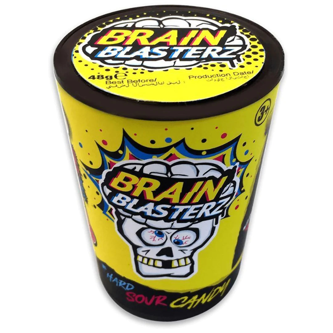 Brain Blasterz Super Sour Candy Tub