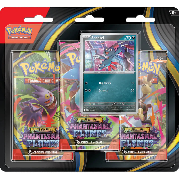Pokemon- phantasmal flames 3-pack blister