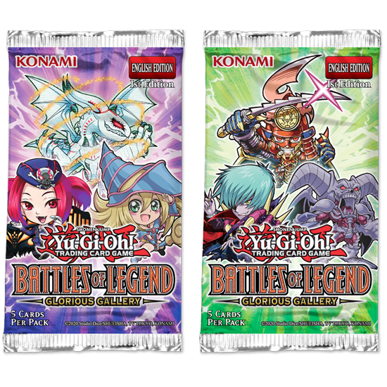 Yu-Gi-Oh Battles of Legend Glorious Gallery booster pack