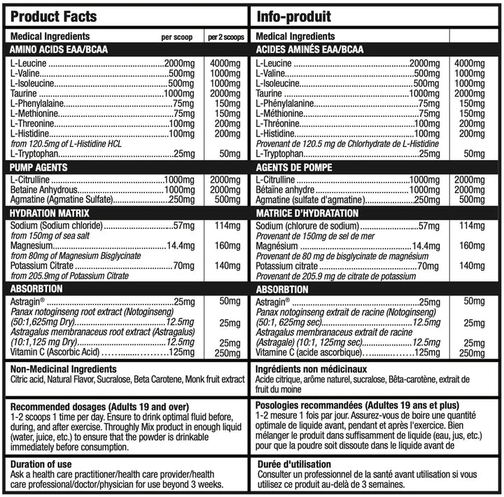 Amino Xplode EAA/BCAA + Hydration