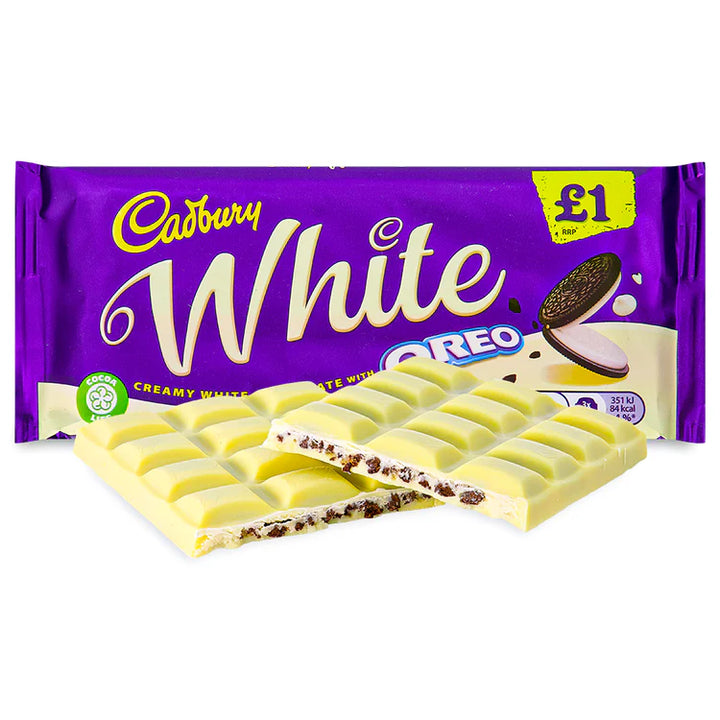 Cadbury White Oreo Bar (120g)