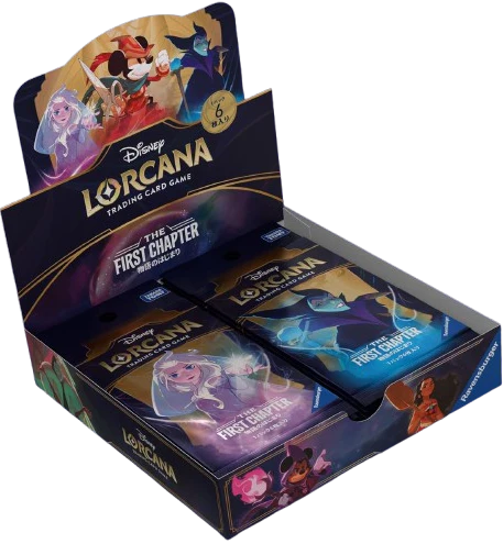 Disney Lorcana: The First Chapter - Japanese Booster Box – Curly's Disney Lorcana: The First Chapter - Japanese Booster Box – Curly's