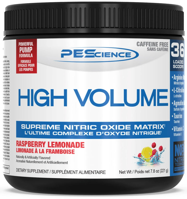 PEScience - High Volume - Stim-free Pre Workout