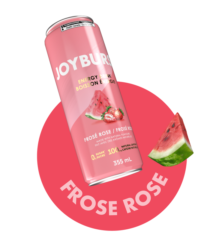 Joyburst Energy Drink - 355 mL Can - Frose Rose package 1