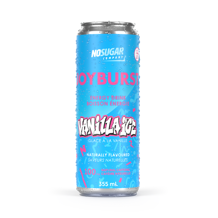 Joyburst Energy Drink - 355 mL Can - Vanilla Ice package 1