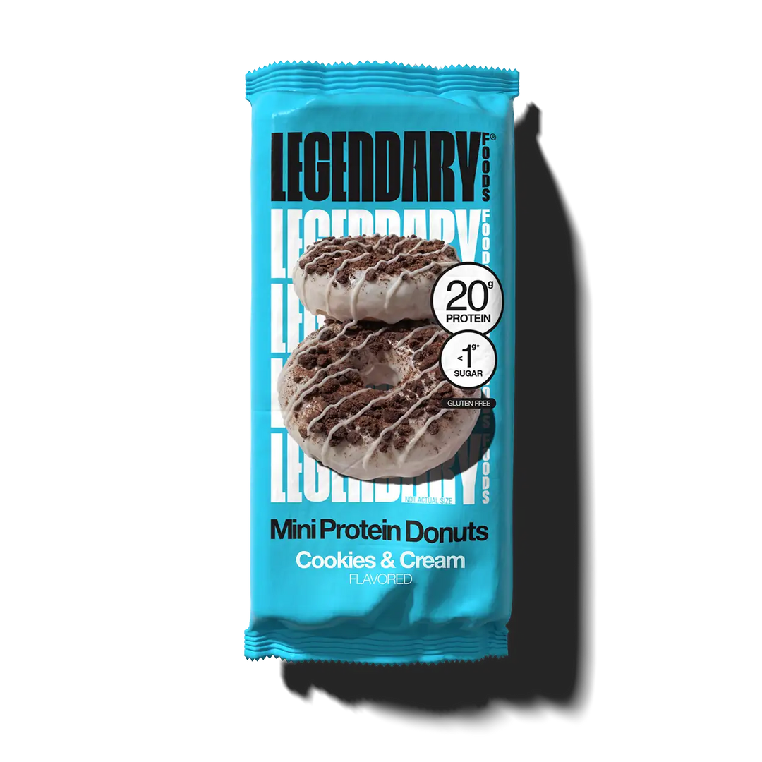 Legendary Foods Mini Protein Donuts Cookies & Cream
