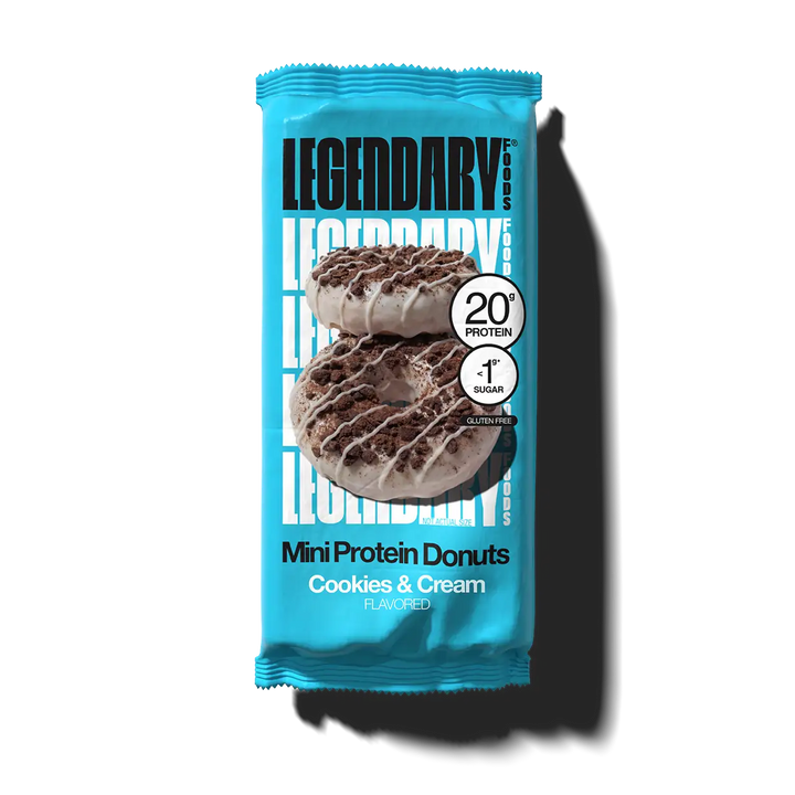 Legendary Foods Mini Protein Donuts Cookies & Cream