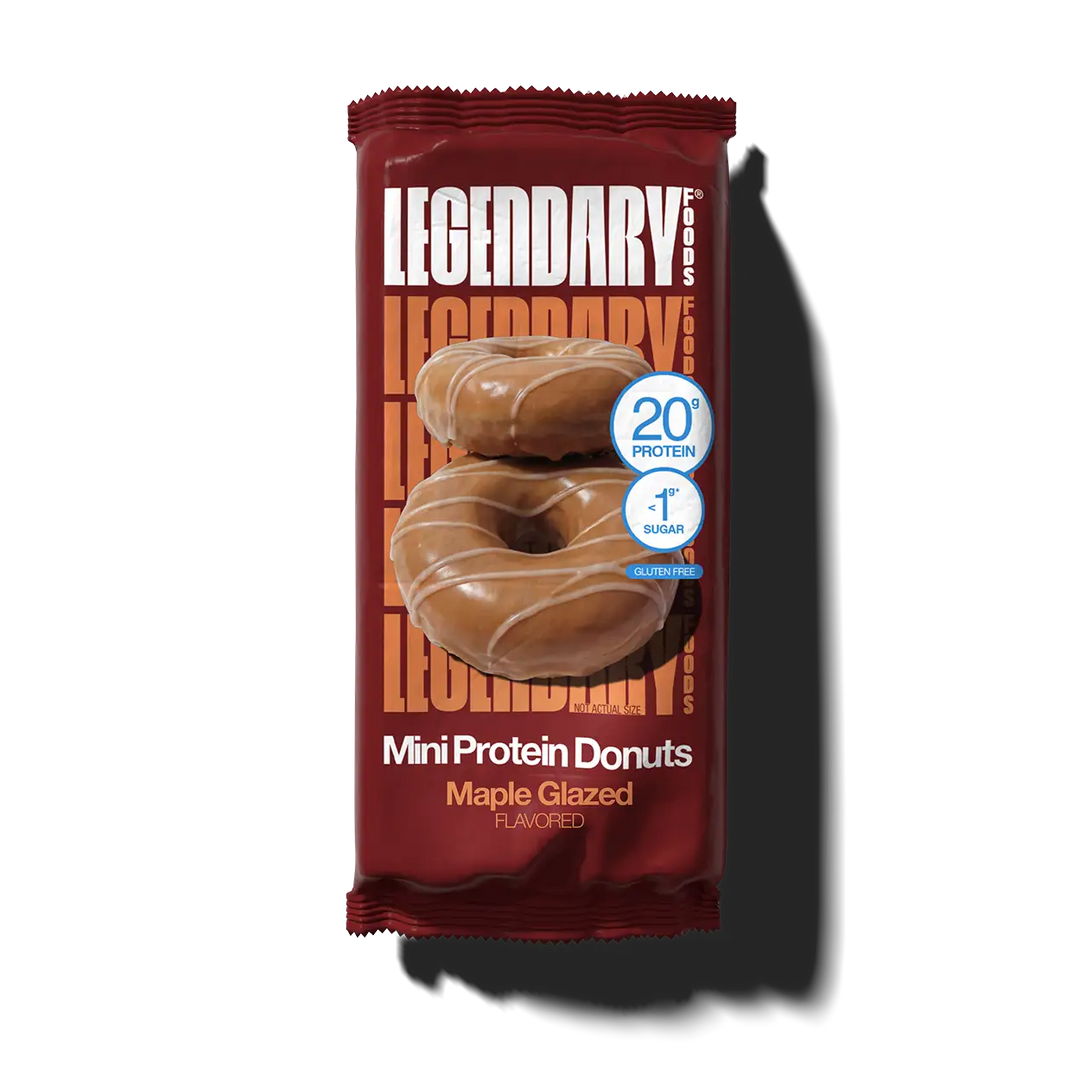 Legendary Foods Mini Protein Donuts Maple Glazed