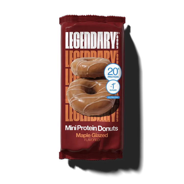 Legendary Foods Mini Protein Donuts Maple Glazed