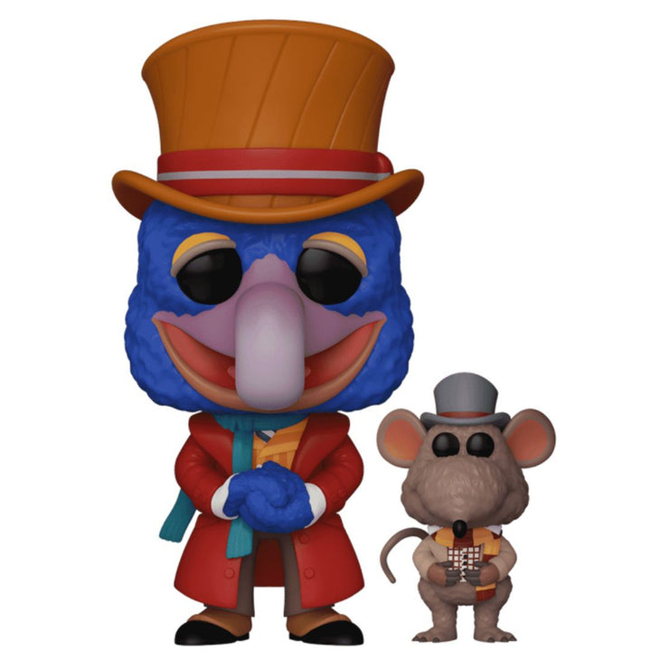 Funko POP! - Muppet's Christmas Carol - Gonzo as Charles Dickens with Rizzo