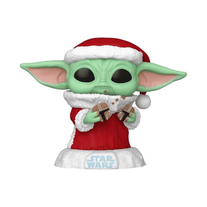 Funko POP! - Star Wars - Grogu with Christmas Cookies