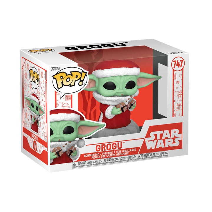 Funko POP! - Star Wars - Grogu with Christmas Cookies