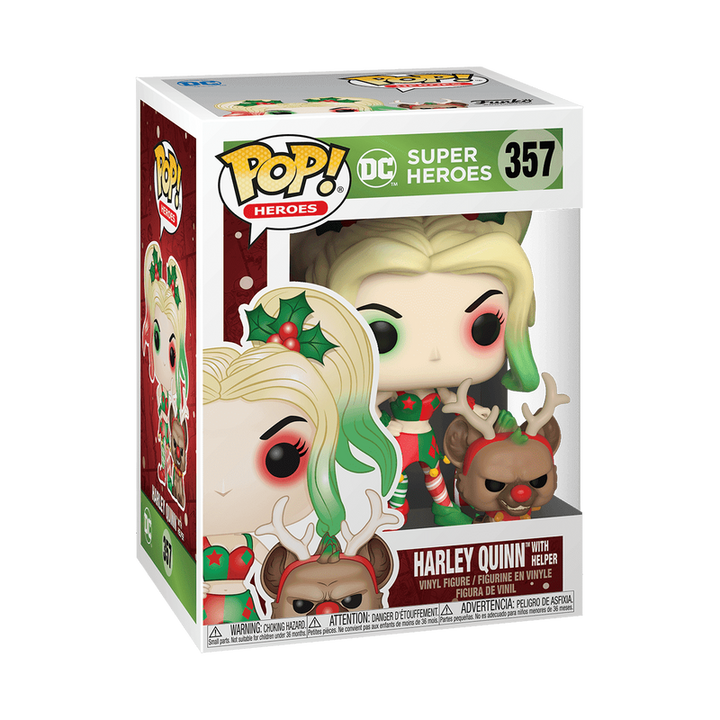 Funko POP! - DC Heroes - Harley Quinn with Helper