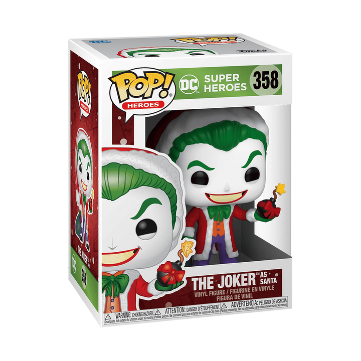 Funko POP! - DC Heroes - The Joker as Santa