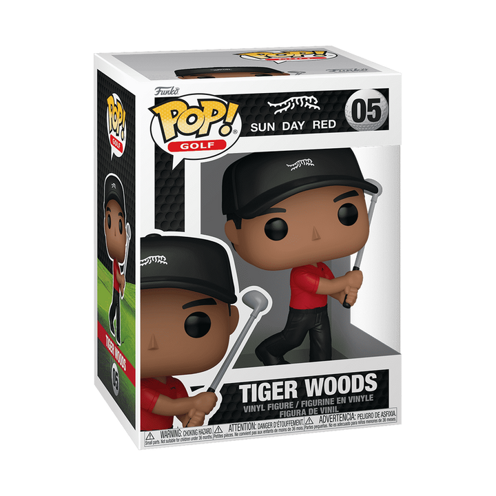 Funko POP! - Sunday Red - Tiger Woods Swinging Club
