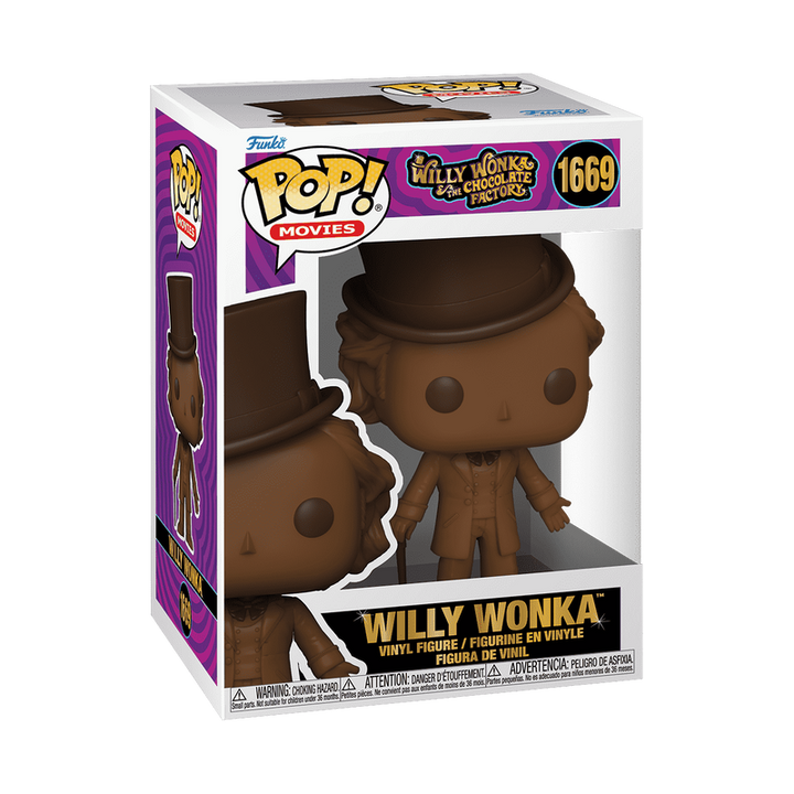 Funko POP! - Willy Wonka - Chocolate Bar Willy (Scented)