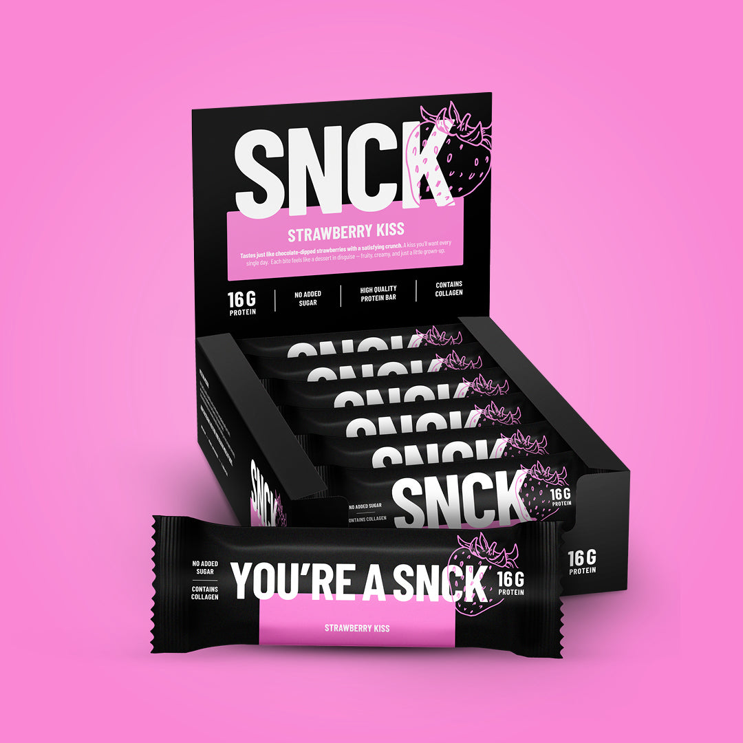 SNCK Protein Bar - Strawberry Kiss