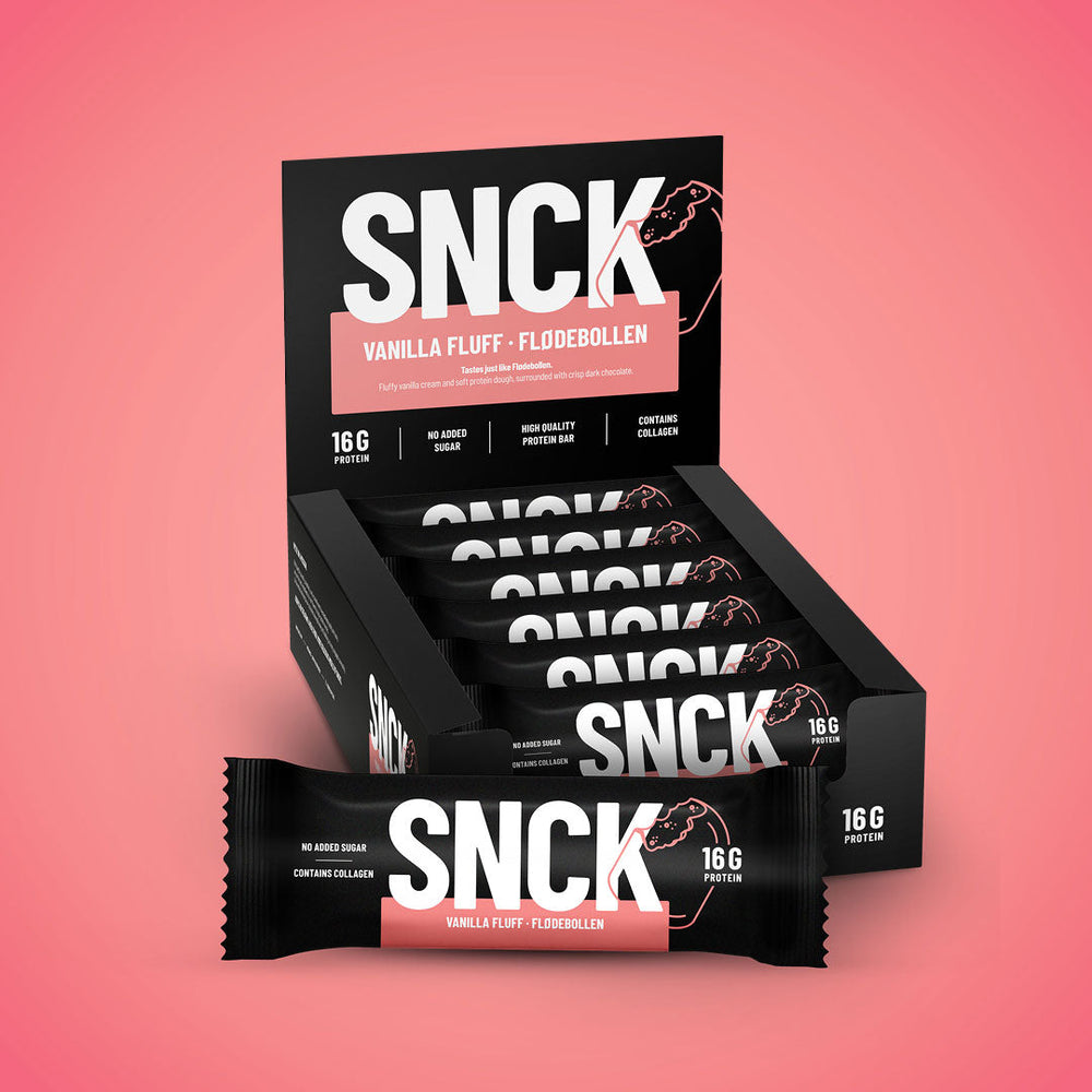 SNCK Protein Bar - Vanilla Fluff