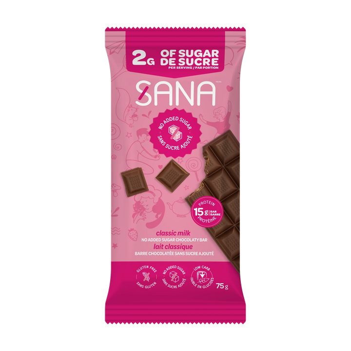 Sana - Zero sugar added chocolate bars