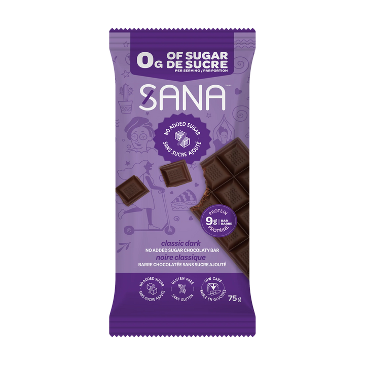 Sana - Zero sugar added chocolate bars