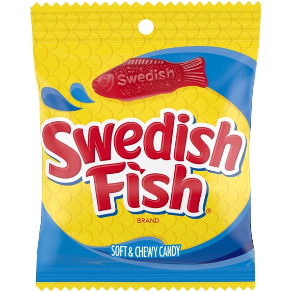 Swedish Fish Soft & Chewy Candy 3.6 oz bag