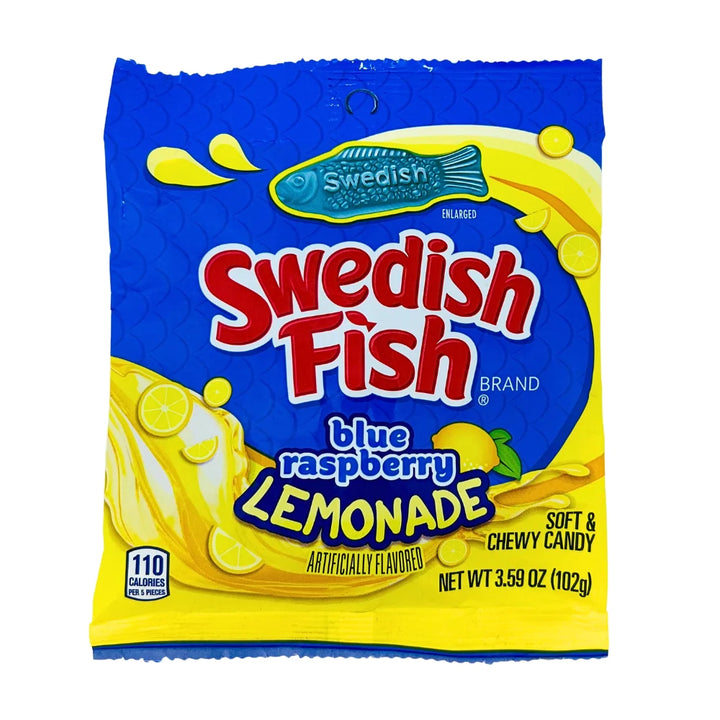 Swedish Fish Blue Rasperry Lemonade