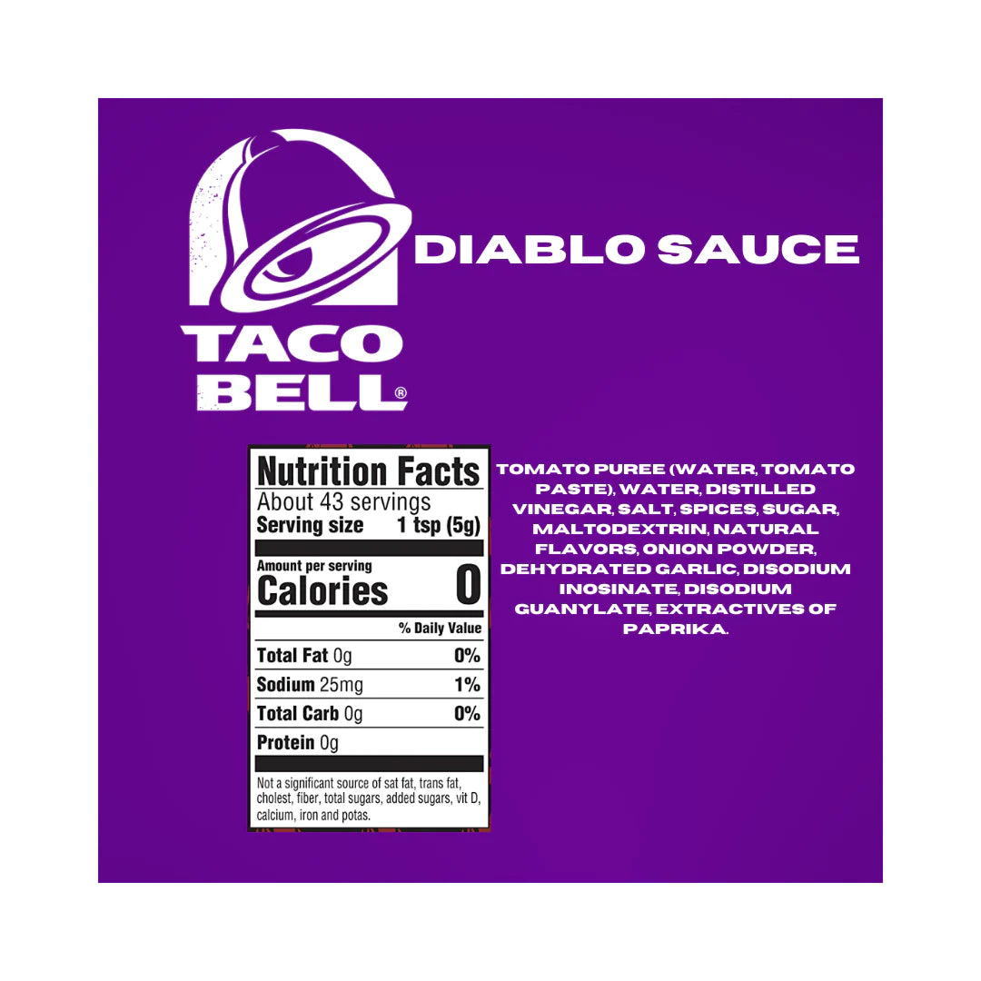 Taco Bell Diablo Sauce