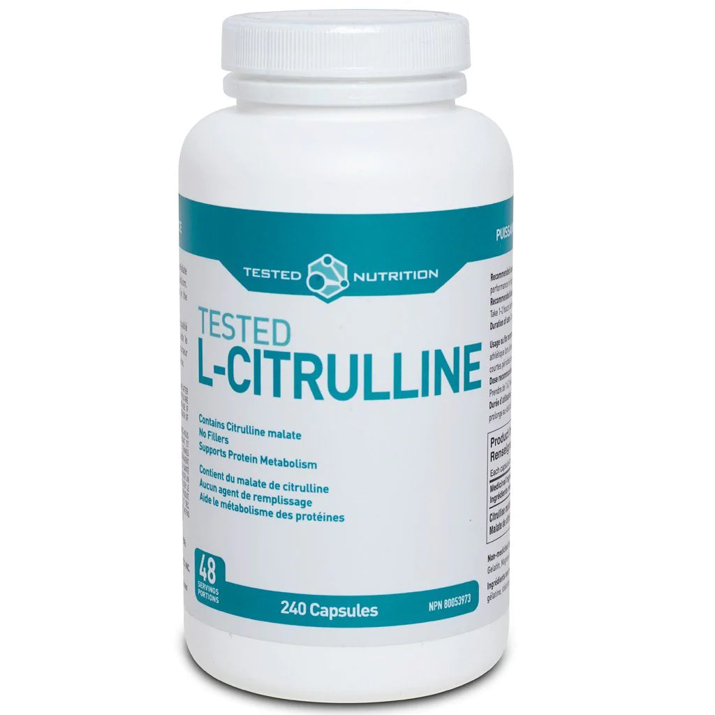 L-Citrulline 600mg - 240 Capsules